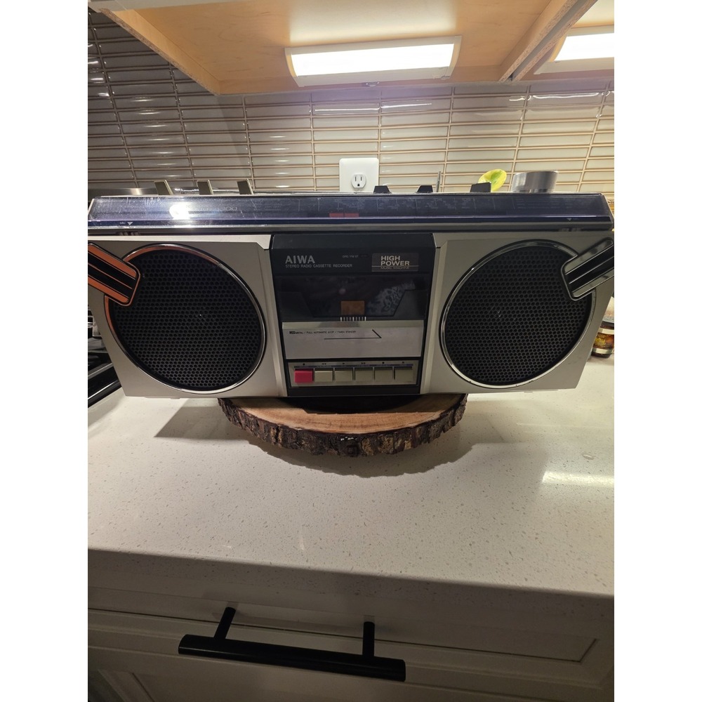 Vintage Aiwa CS-300U Stereo Boombox Radio Only 1980s